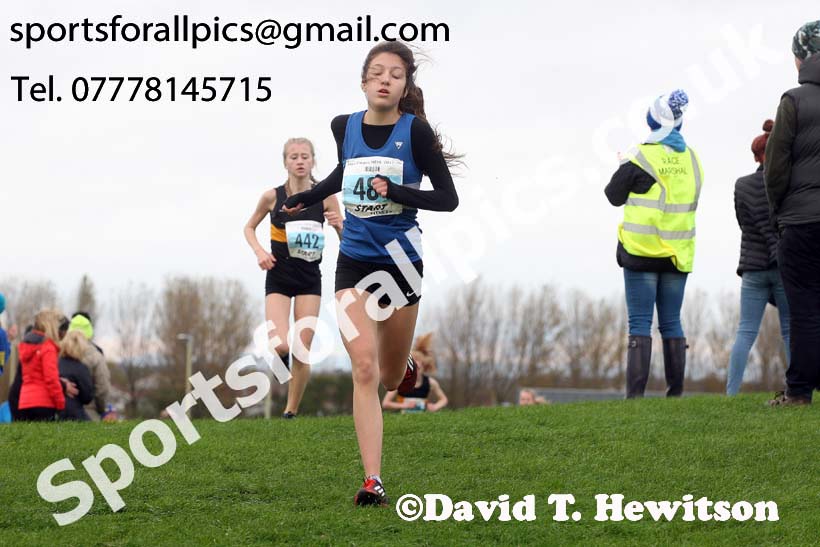 Girls under-15s, Sherman Cup and Davison Shield, Temple Park, South Shields. Photo:  David T. Hewitson/Sports for All Pics